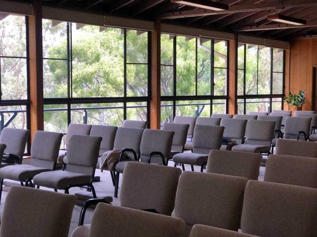 The conference hall at Mount Schoenstatt