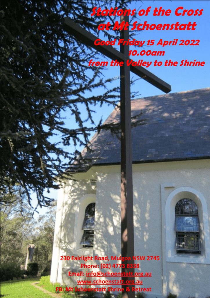 Event flyer: Good Friday Stations of the Cross