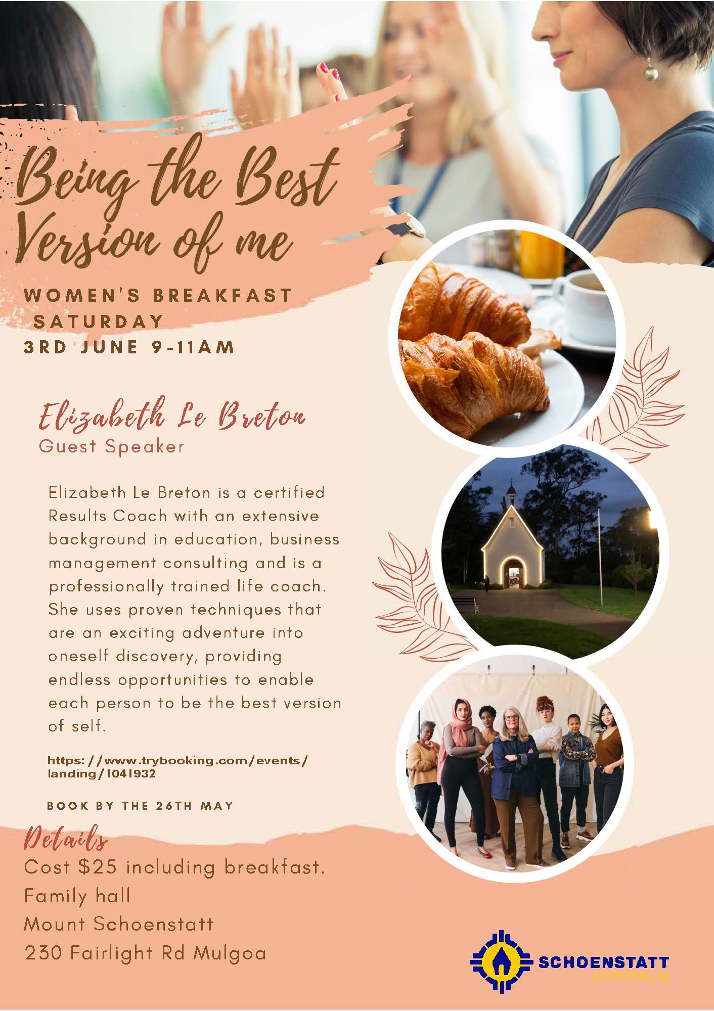 Event flyer: Women's Breakfast