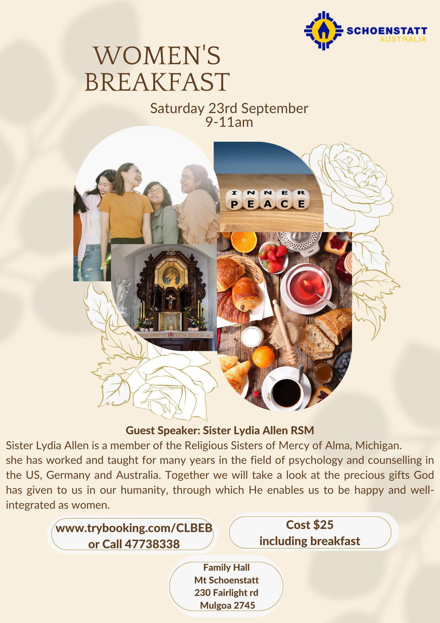 Promotional image for Women's Breakfast