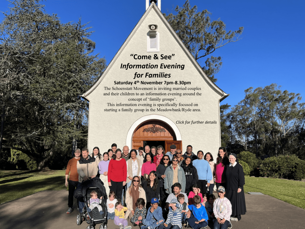 Promotional image for Come & See Information Evening for Families