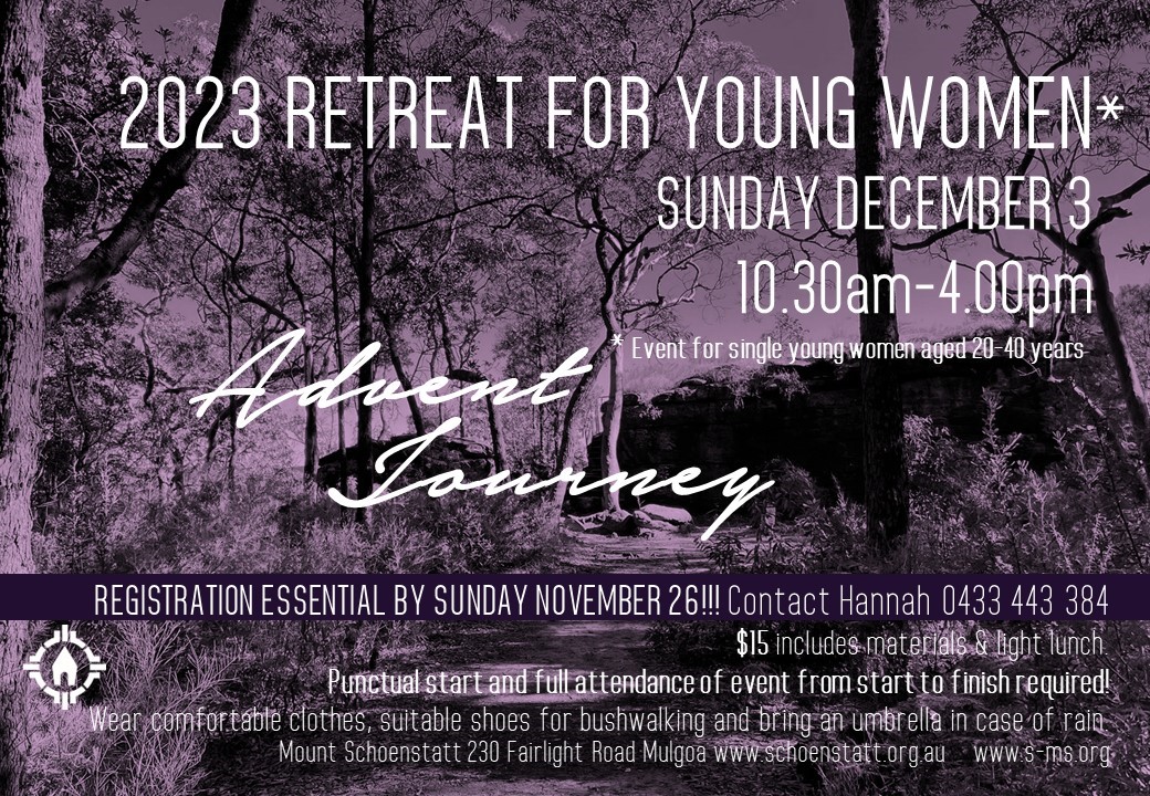 Promotional image for Advent Retreat for Young Women