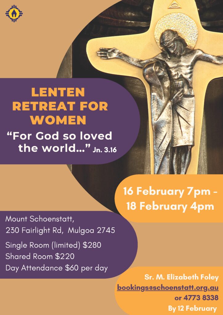 Promotional image for Lenten Retreat for Women