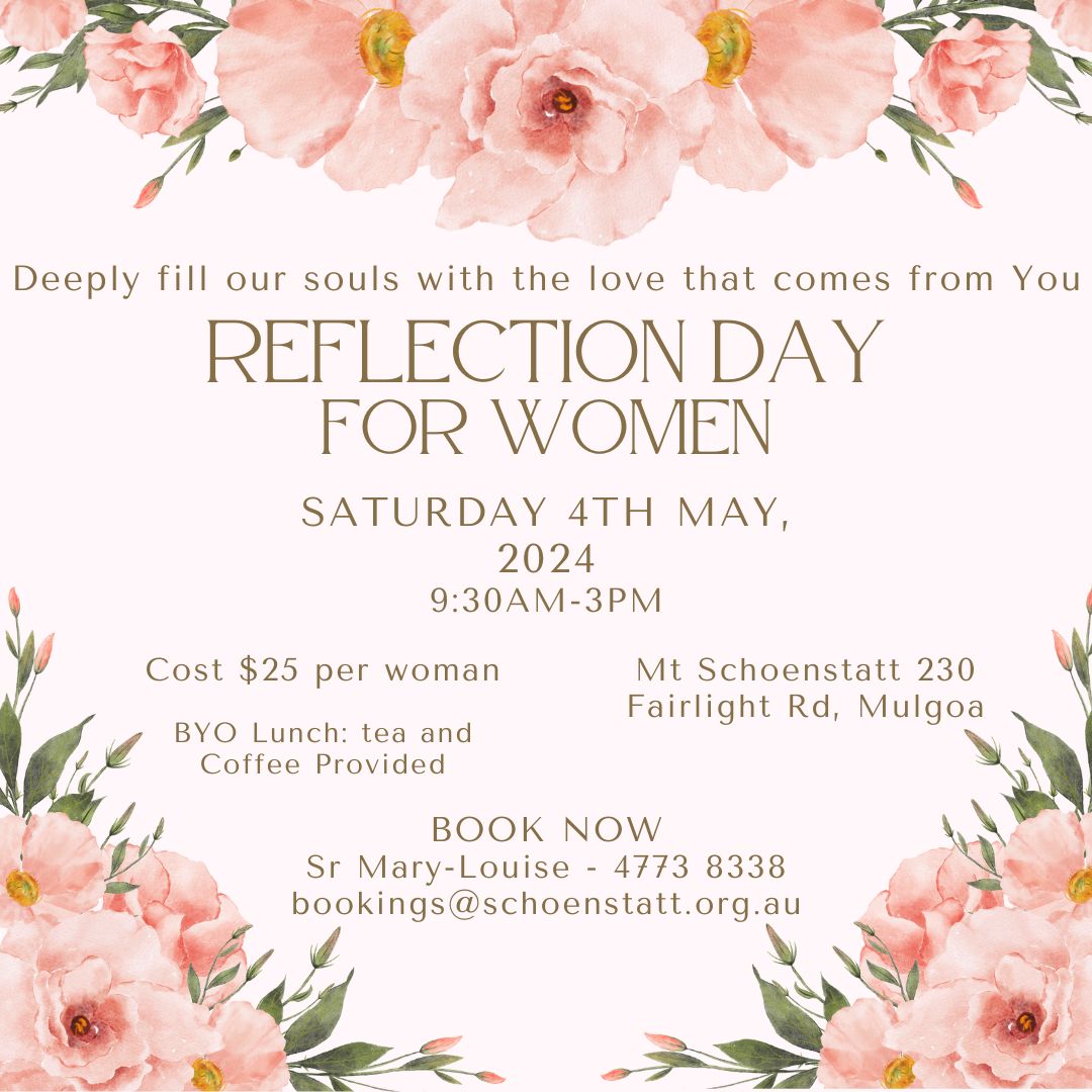 Promotional image for Reflection Day for Women