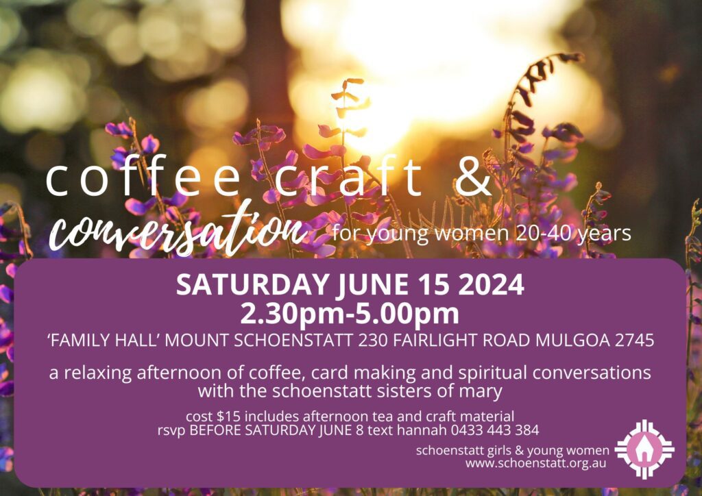 Promotional image for Coffee, Craft & Conversation for Young Women