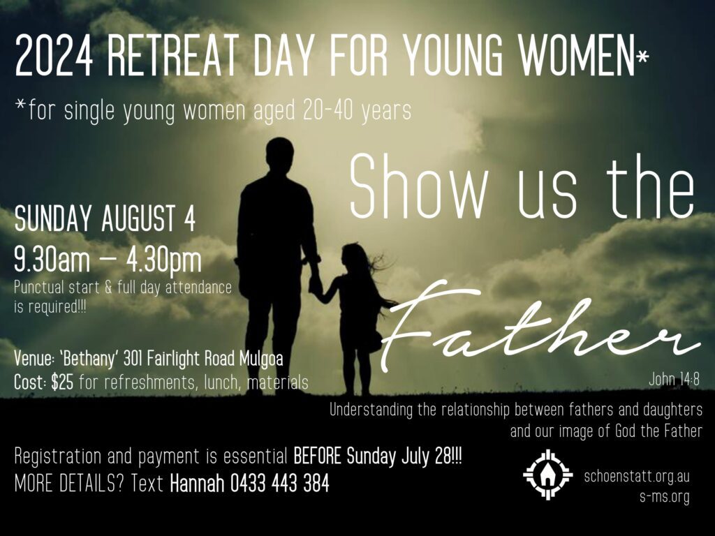 Event flyer: 2024 Retreat Day for Young Women