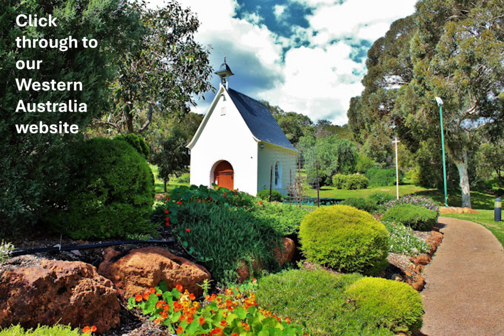 Schoenstatt Shrine and gardens in Western Australia - click through to the Western Australia website