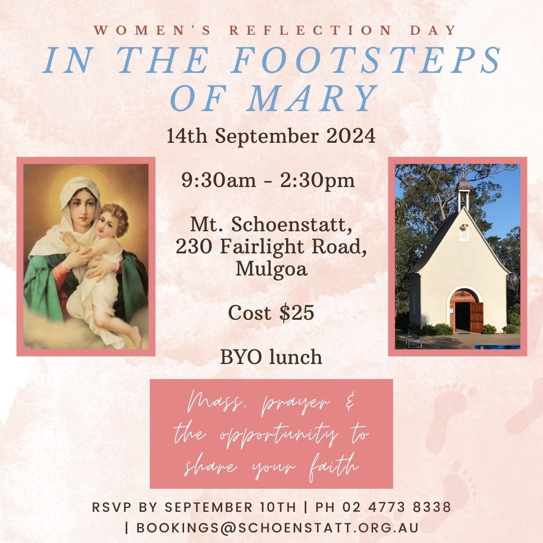 Promotional image for Women's Reflection Day
