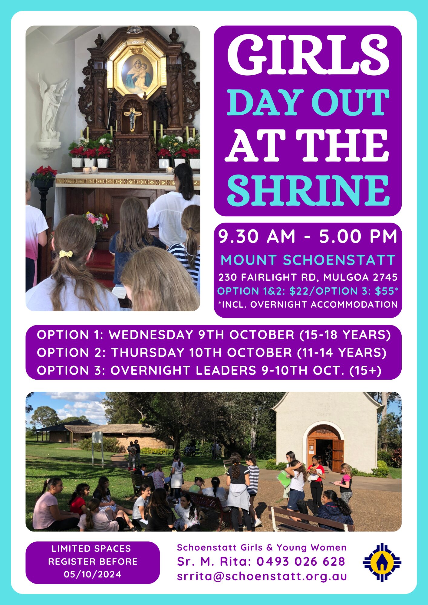 Promotional image for Girls Day Out at the Shrine (15-18 Years)