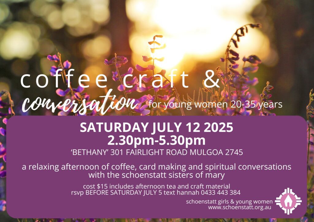 Promotional image for Coffee, Craft & Conversation Afternoon