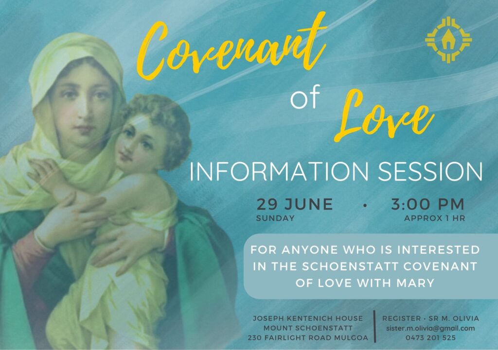 Event flyer: Covenant of Love Information Session