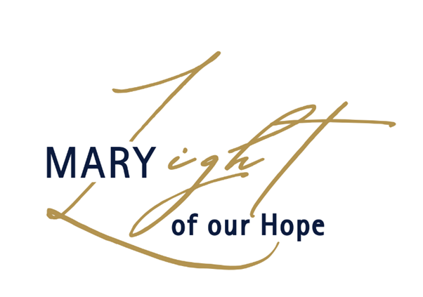 'Mary, Light of our Hope' jubilee novena logo