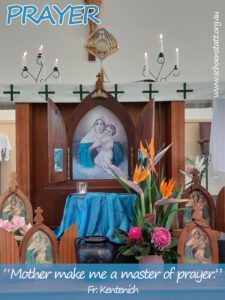 Pilgrim Mother devotion - Prayer
