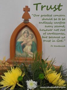 Pilgrim Mother devotion - Trust