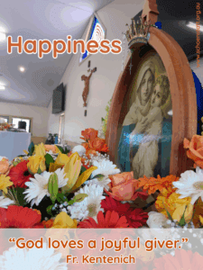 Pilgrim Mother devotion - Happiness