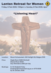 Promotional image for Lenten Retreat for Women