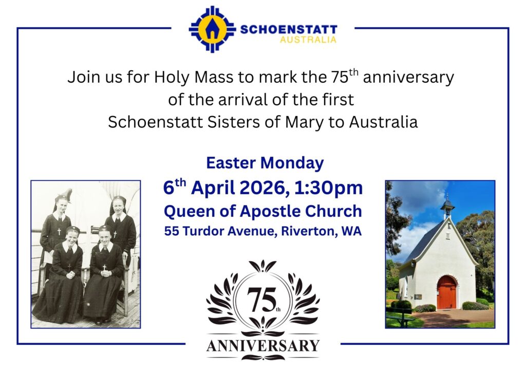 Promotional image for 75th Anniversary Holy Mass in Riverton WA
