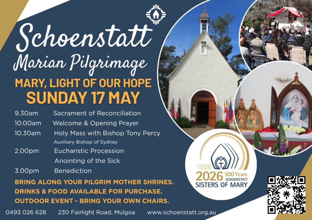 Promotional image for Schoenstatt Marian Pilgrimage