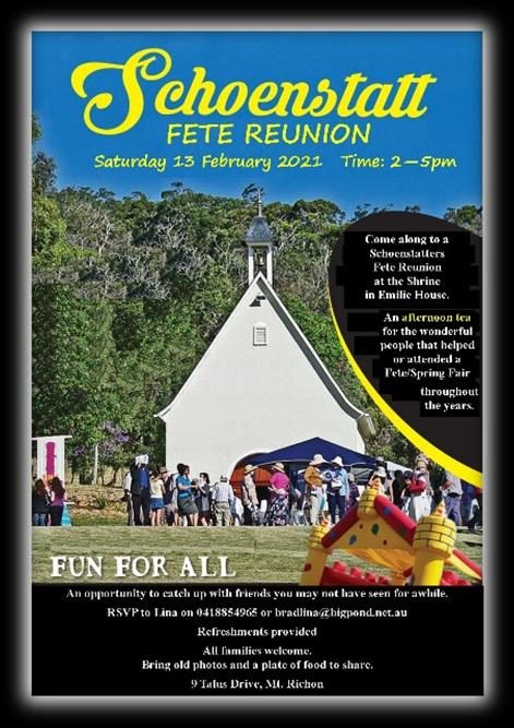 From the April 2021 Schoenstatt newsletter