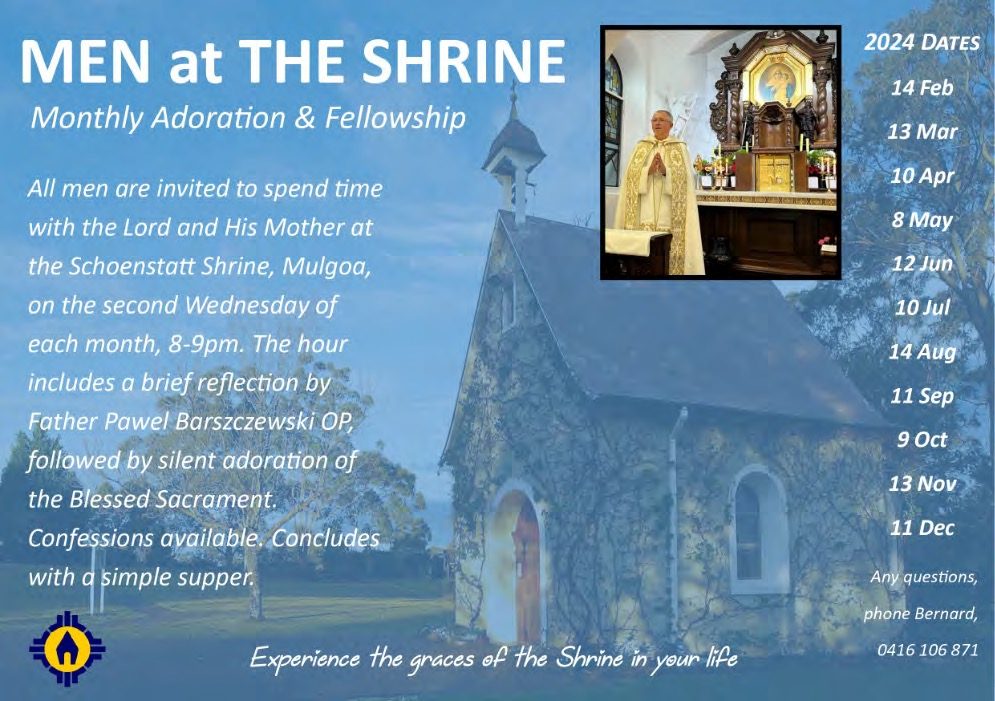 From the March 2024 Schoenstatt newsletter